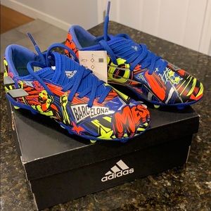 Kids soccer cleats Nemeziz Messi, MATCHING BALL